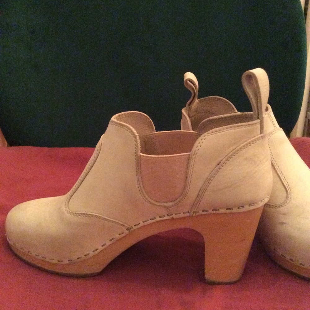 Toffel Swedish Hasbeens / cream/ used